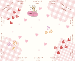 クレープ包装紙印刷オリジナルデザイン